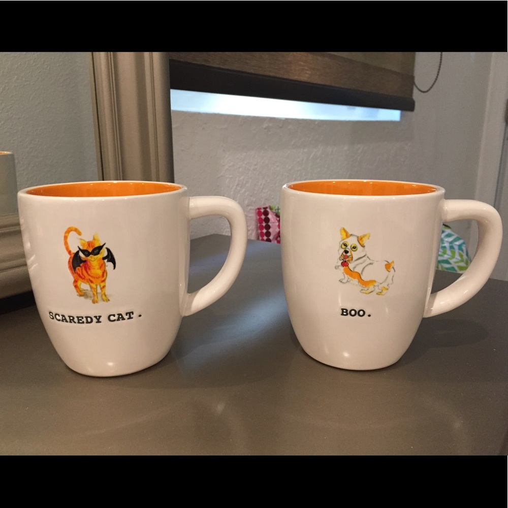 Rae Dunn Halloween Mugs